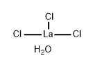 Lanthanum chloride (LaCl3), trihydrate (9CI) 구조식 이미지