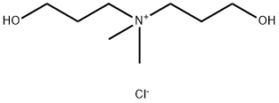 1-Propanaminium, 3-hydroxy-N-(3-hydroxypropyl)-N,N-dimethyl-, chloride (1:1) Structure