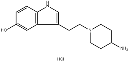 3-(2-(4-Aminopiperidin-1-yl)ethyl)-1H-indol-5-ol dihydrochloride Structure
