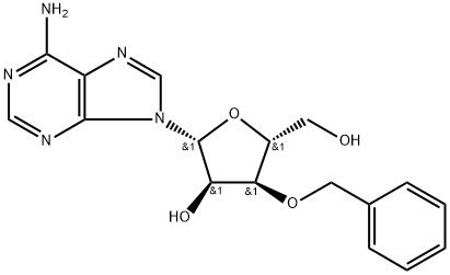 3'-?O-?(phenylmethyl)?adenosine Structure