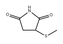 3-(Methylthio)pyrrolidine-2,5-dione Structure