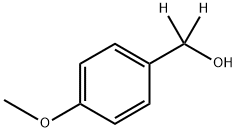 4-Methoxybenzyl-a,a-d2-alcohol 구조식 이미지