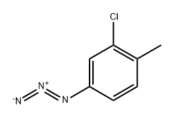 4-azido-2-chloro-1-methylbenzene 구조식 이미지