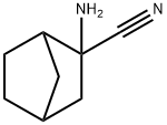 2-Amino-bicyclo[2.2.1]heptane-2-carbonitrile Structure