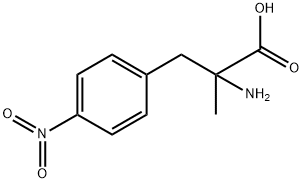 Phenylalanine, α-methyl-4-nitro- Structure