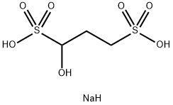 1-HYDROXY-1,3-PROPANEDISULFONIC ACID Structure