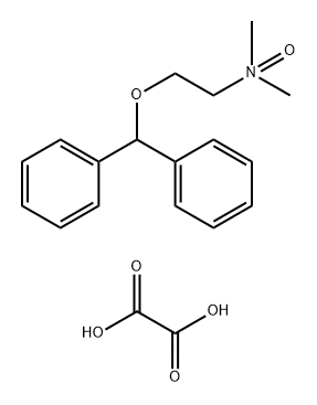 Ethanamine, 2-(diphenylmethoxy)-N,N-dimethyl-, N-oxide, ethanedioate (9CI) Structure