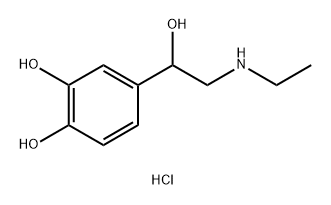 N-Ethylnoradrenaline hydrochloride Structure