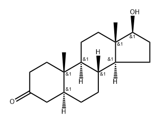 d3-5α-Dihydrotestosterone Structure