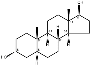 d3-5α-Androstane-3α,17β-diol Structure