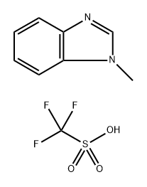 N-Methyl Benzimidazole triflate Structure