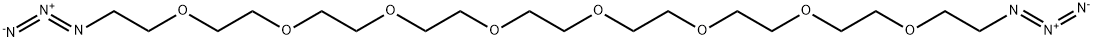 Azido-PEG8-azide Structure