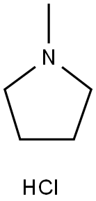 1-Methylpyrrolidinehydrochloride Structure