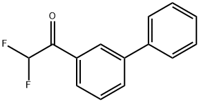 1-([1,1'-Biphenyl]-3-yl)-2,2-difluoroethanone Structure