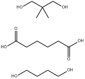 POLY(1,4-BUTANEDIOL/NEOPENTYL GLYCOL-ALT-ADIPIC ACID) Structure