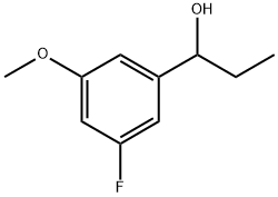 1-(3-fluoro-5-methoxyphenyl)propan-1-ol Structure