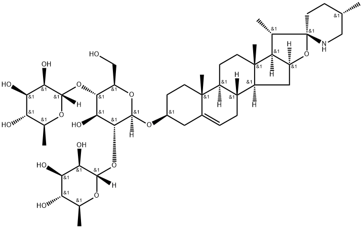 beta-solamarine Structure