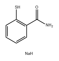 BenzaMide, 2-Mercapto-, MonosodiuM salt Structure