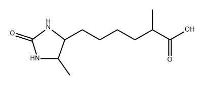 alpha-methyldethiobiotin Structure