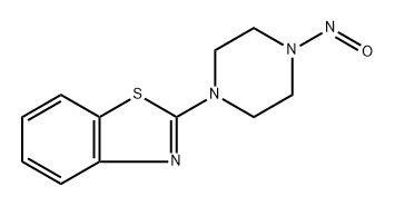 2-(4-Nitroso-1-piperazinyl)benzothiazole Structure