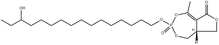 Cyclipostin C 구조식 이미지