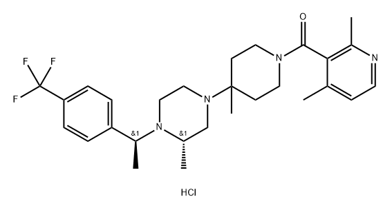 SCH 350581 dihydrochloride Structure