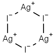 Silver, tri-μ-iodotri-, cyclo Structure