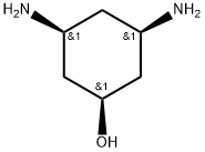 Cyclohexanol, 3,5-diamino-, (1α,3α,5α)- (9CI) Structure
