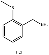 (2-(methylthio)phenyl)methanamine hydrochloride Structure