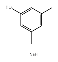 Phenol, 3,5-dimethyl-, sodium salt (1:1) 구조식 이미지