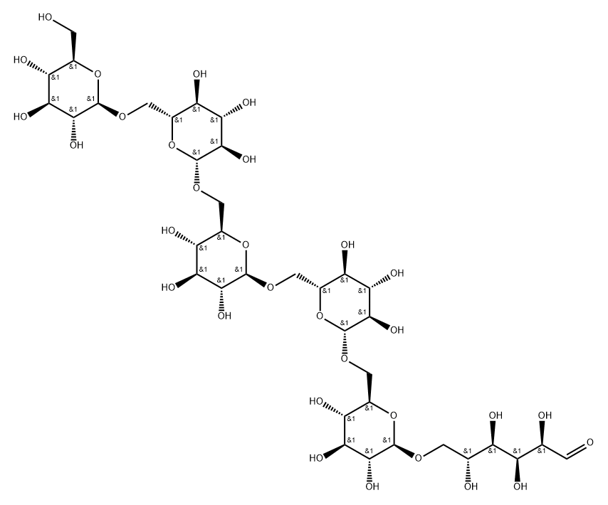 Gentiohexaose Structure