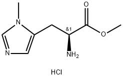 Methyl Nπ-methyl-L-histidinate dihydrochloride 구조식 이미지