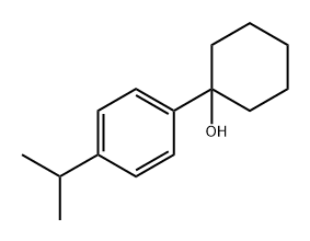 1-(4-isopropylphenyl)cyclohexanol 구조식 이미지