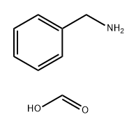 Formic acid, compd. with benzenemethanamine (1:1) Structure