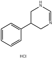 5-phenyl-1,4,5,6-tetrahydropyrimidine hydrochloride 1/2H2O Structure