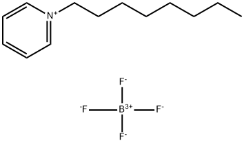 Pyridinium, 1-octyl-, tetrafluoroborate(1-) (1:1) Structure