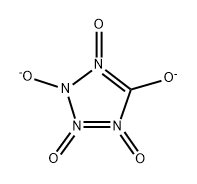 2H-테트라졸-2,5-디올,1,3,4-삼산화물,이온(2-)(9CI) 구조식 이미지