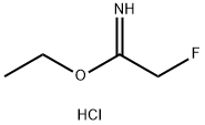 Ethyl 2-fluoroacetimidate hydrochloride Structure