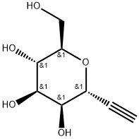 D-glycero-D-manno-Oct-7-ynitol, 2,6-anhydro-7,8-dideoxy- Structure