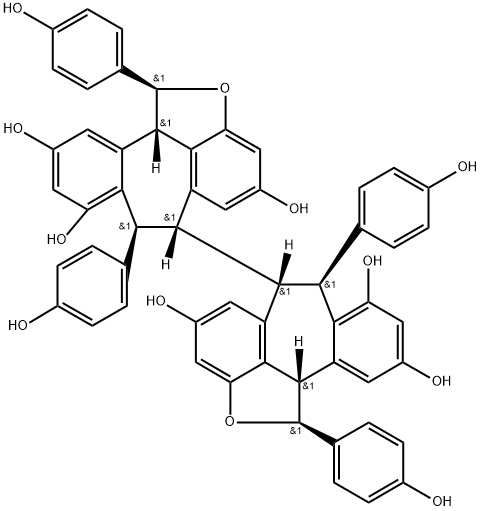 Hopeaphenol 구조식 이미지