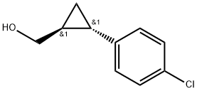 [(1S,2S)-2-(4-Chlorophenyl)cyclopropyl]methanol 구조식 이미지