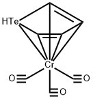 Chromium, tricarbonyl[(2,3,4,5-η)-tellurophene-κTe]- (9CI) Structure