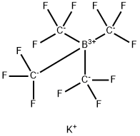 potassium tetrakis(trifluoromethyl)borate KB(CF3)4, orthorhombic Structure