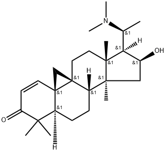 Buxbodine B 구조식 이미지