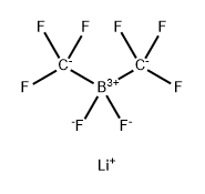 Borate(1-), difluorobis(trifluoromethyl)-, lithium (1:1), (T-4)- Structure