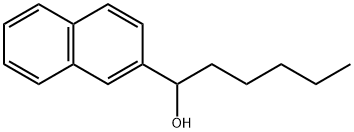 2-Naphthalenemethanol, α-pentyl- Structure