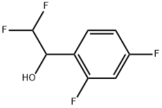 α-(Difluoromethyl)-2,4-difluorobenzenemethanol Structure