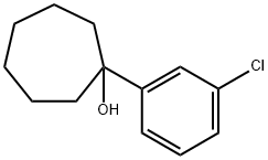 1-(3-chlorophenyl)cycloheptanol Structure