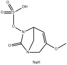 Sulfuric acid, mono(3-methoxy-7-oxo-1,6-diazabicyclo[3.2.1]oct-3-en-6-yl) ester, sodium salt (1:1) Structure