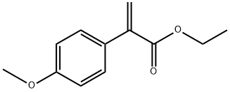 Benzeneacetic acid, 4-methoxy-α-methylene-, ethyl ester 구조식 이미지